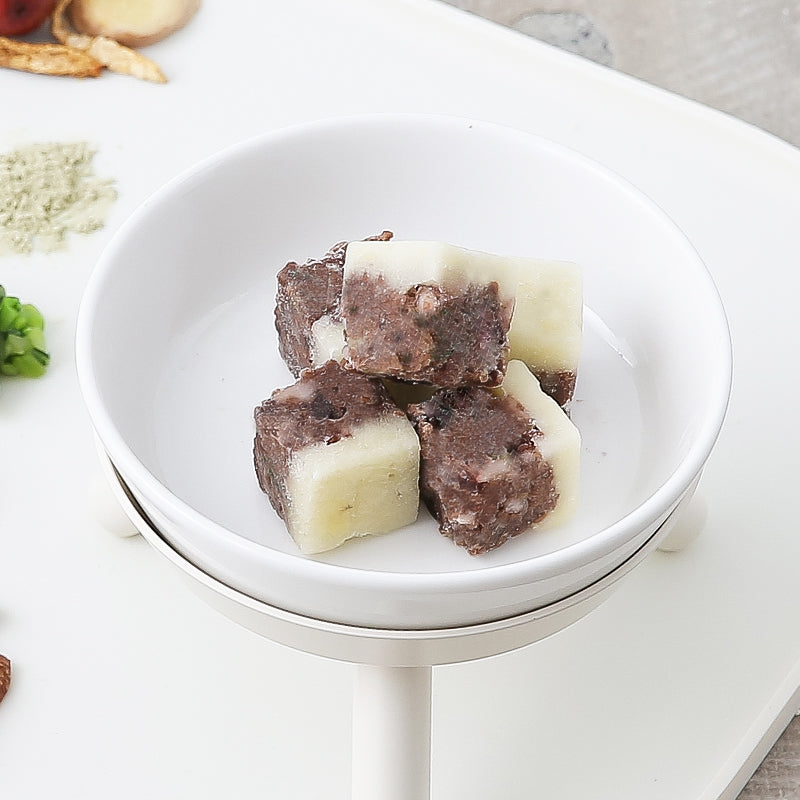 『血液・皮膚・毛の健康』鹿肉&トマトチーズキューブ 24個入(手作りドッグフード/ペットフード)